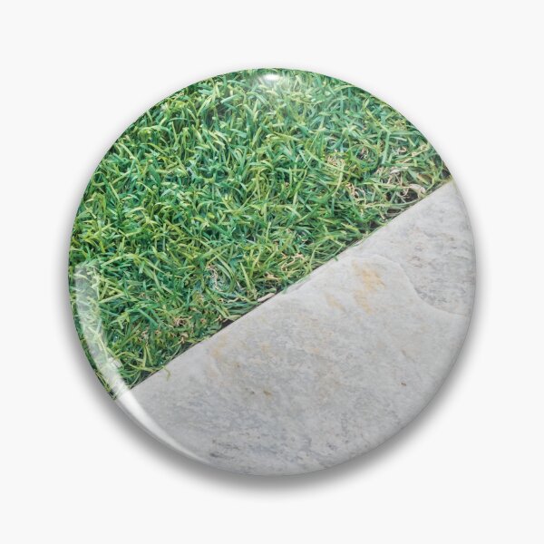 Item preview, Diagonal Split of Green Grass and Stone Pavement Texture for Landscaping and Design Background designed and sold by Nmallia.