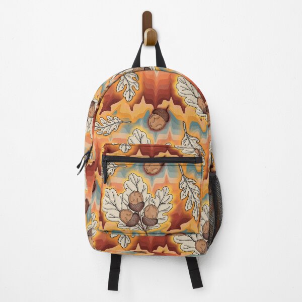 Item preview, Acorn Leaves Seamless Pattern designed and sold by dotdotsmilecreative.