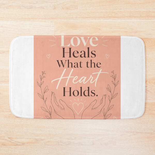 Item preview, Love Heals What The Heart Holds designed and sold by Fresh Starts.