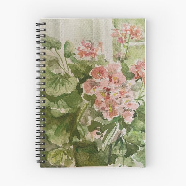 Item preview, Happy Geraniums  designed and sold by paintingsbyk.