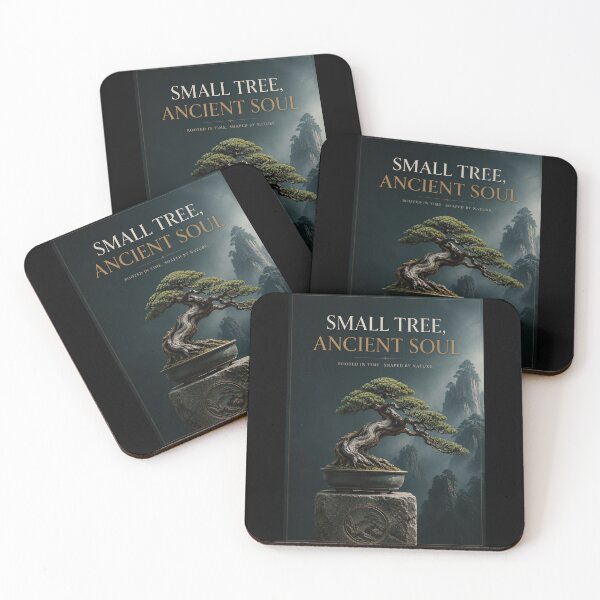 Item preview, Small Tree, Ancient Soul – Majestic Bonsai Poster  designed and sold by Sketchlegacy.