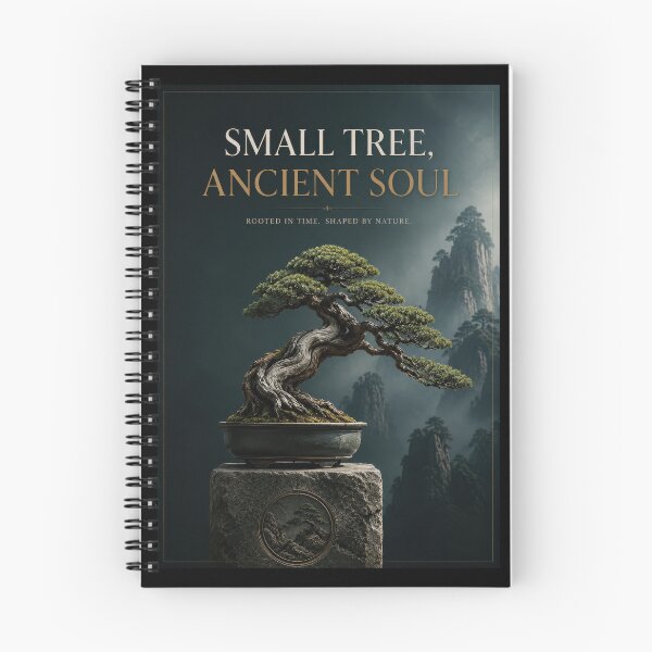 Item preview, Small Tree, Ancient Soul – Majestic Bonsai Poster  designed and sold by Sketchlegacy.