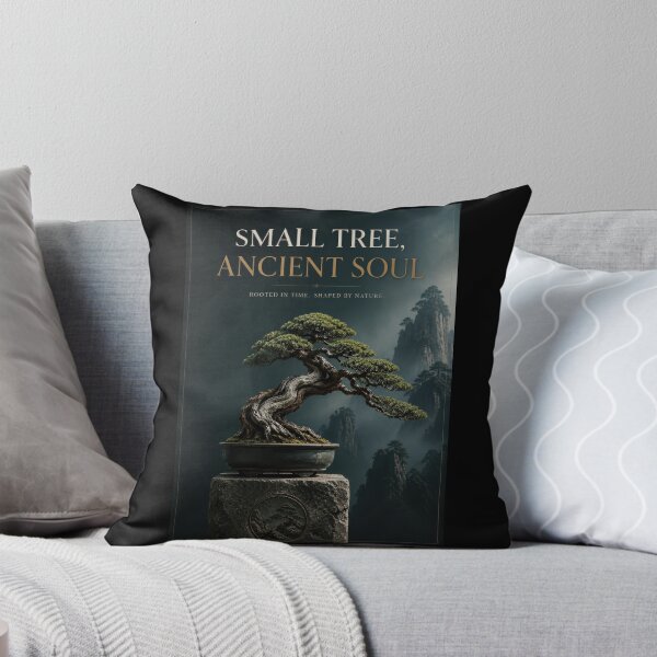 Item preview, Small Tree, Ancient Soul – Majestic Bonsai Poster  designed and sold by Sketchlegacy.