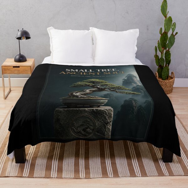 Item preview, Small Tree, Ancient Soul – Majestic Bonsai Poster designed and sold by Sketchlegacy.
