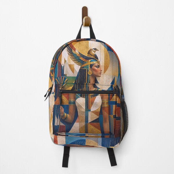 Item preview, Egyptian Goddess Nechbet painting. designed and sold by GalleryKauffeld.