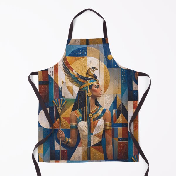 Item preview, Egyptian Goddess Nechbet painting. designed and sold by GalleryKauffeld.