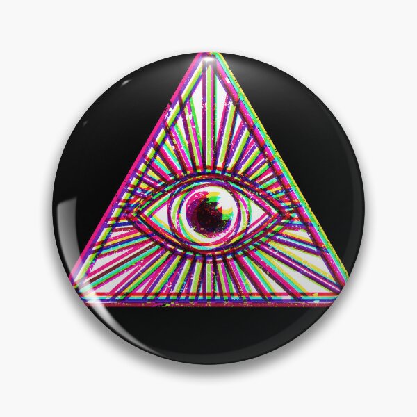 Item preview, Illuminati - Dark Glitch designed and sold by animinimal.
