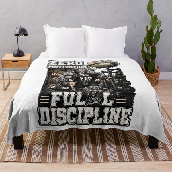 Item preview, Zero Motivation Full Discipline Funny Gym Cat Fitness Gift designed and sold by Digistore1221.