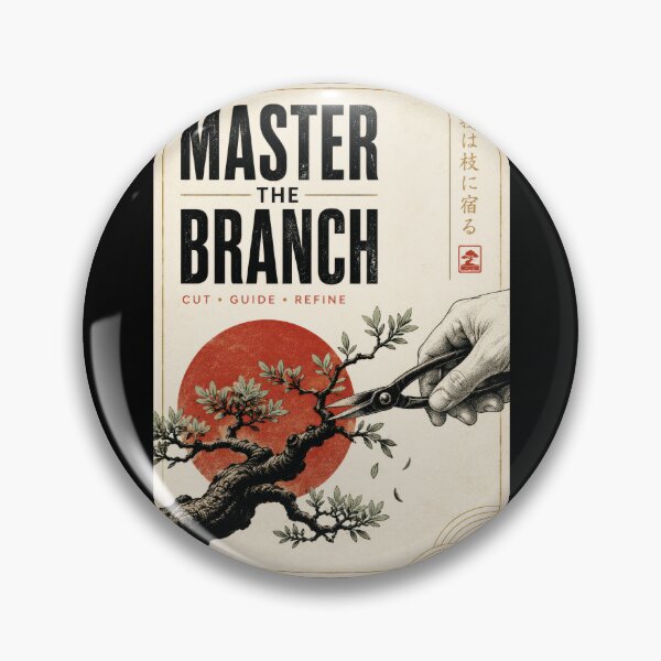 Artikelvorschau, Meistere den Ast – Japanisches Bonsai-Schnittposter entworfen und verkauft von Sketchlegacy.