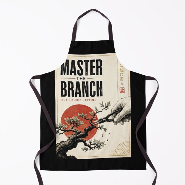 Item preview, Master the Branch – Japanese Bonsai Pruning Poster designed and sold by Sketchlegacy.