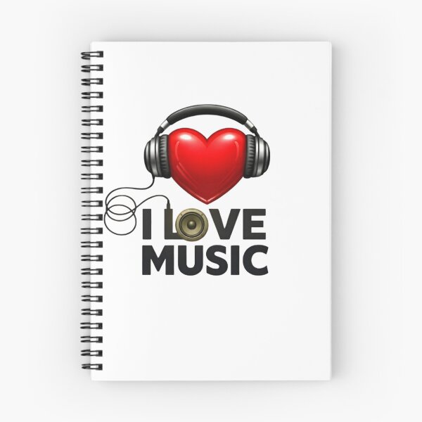 Item preview, I LOVE MUSIC designed and sold by JIKELELE DIGITAL ART STUDIO.