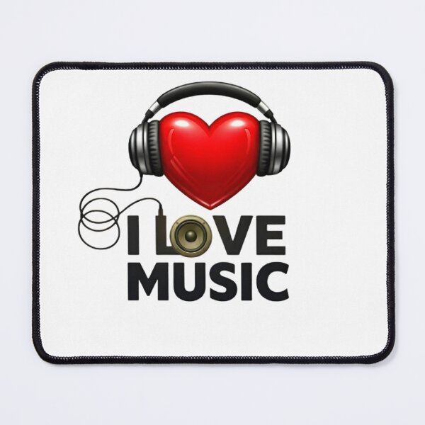 Item preview, I LOVE MUSIC designed and sold by JIKELELE DIGITAL ART STUDIO.