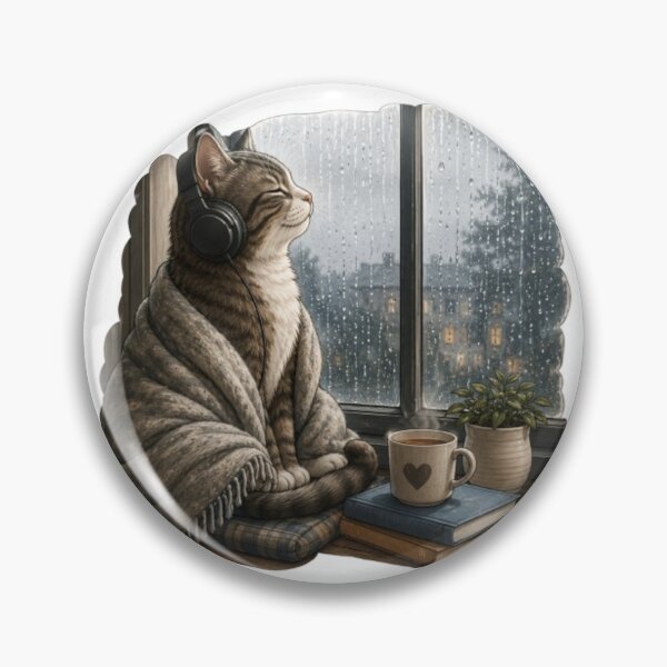 Item preview, cat relaxing designed and sold by Snurly.