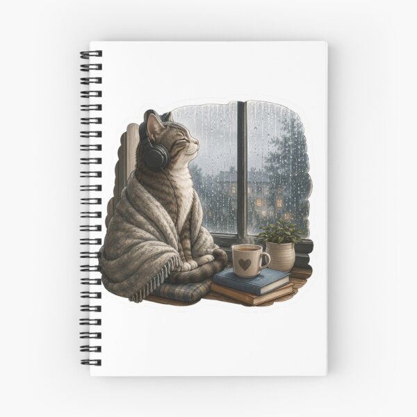 Item preview, cat relaxing designed and sold by Snurly.