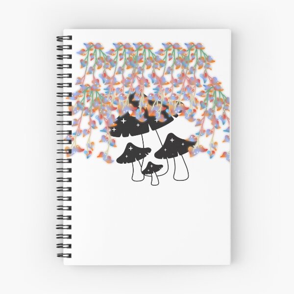 Item preview, Mystical Neon Vines and Silhouette Mushrooms designed and sold by Sowaninongtdu.