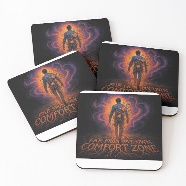 Item preview, Far From My Own Comfort Zone - Fiery Bloom designed and sold by AcosDesign.