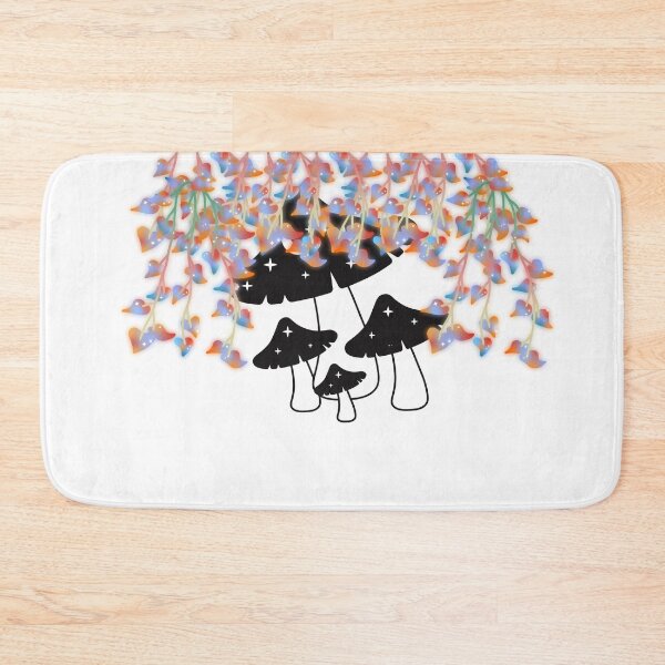 Item preview, Mystical Neon Vines and Silhouette Mushrooms designed and sold by Sowaninongtdu.