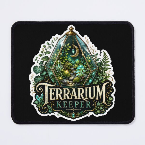 Item preview, Terrarium Keeper – Enchanted Botanical Garden  designed and sold by Sketchlegacy.