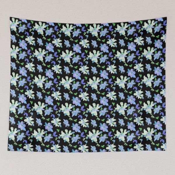 Item preview, Midnight Hibiscus designed and sold by Knightybarron.