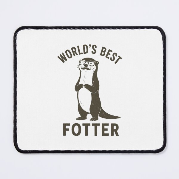 Item preview, Funny Otter Dad Pun Cartoon World's Best Father Animal Illustration designed and sold by MotivaChic.