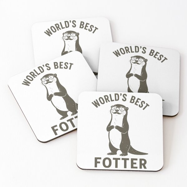 Item preview, Funny Otter Dad Pun Cartoon World's Best Father Animal Illustration designed and sold by MotivaChic.