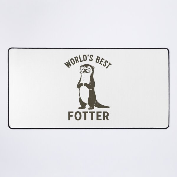 Item preview, Funny Otter Dad Pun Cartoon World's Best Father Animal Illustration designed and sold by MotivaChic.