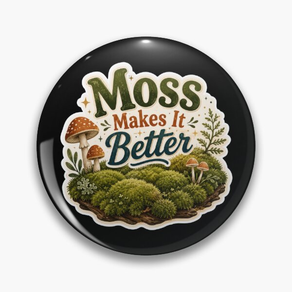 Item preview, Moss Makes It Better – Woodland Garden  designed and sold by Sketchlegacy.