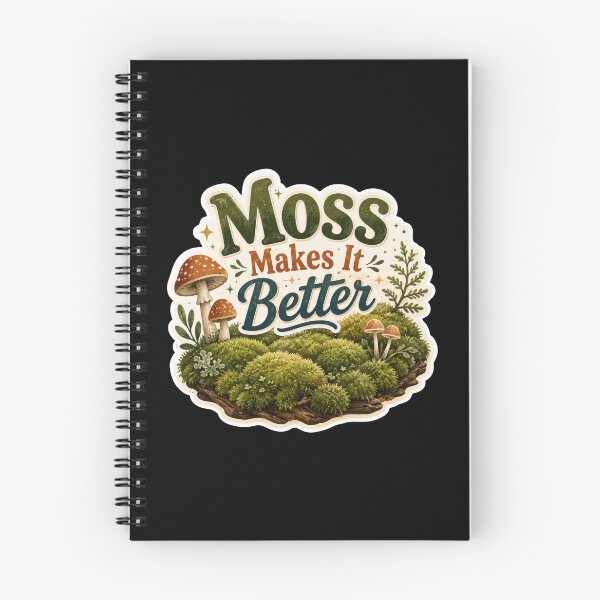 Item preview, Moss Makes It Better – Woodland Garden  designed and sold by Sketchlegacy.