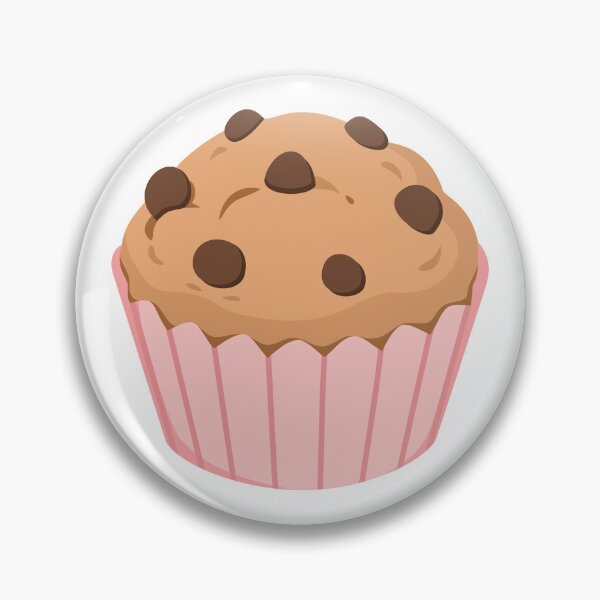 Item preview, Chocolate Chip Muffin Pink Paper Cupcake designed and sold by Anne97s.
