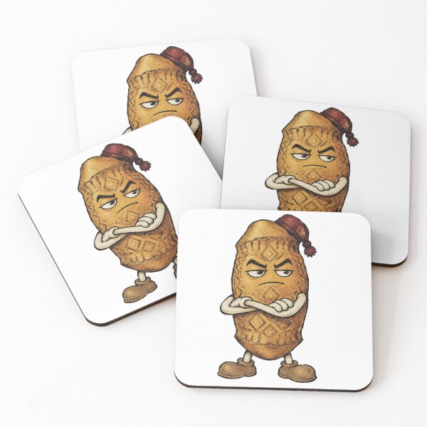 Item preview, Unimpressed Oscypek Smoked Cheese with Crossed Arms Vintage 1930s Rubberhose Cartoon Polish Food Character designed and sold by OnPointOutfits.