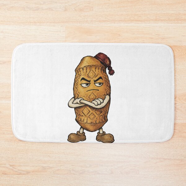Item preview, Unimpressed Oscypek Smoked Cheese with Crossed Arms Vintage 1930s Rubberhose Cartoon Polish Food Character designed and sold by OnPointOutfits.