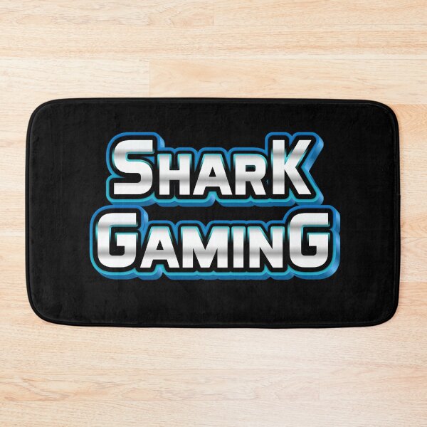 Item preview, Shark Gaming Metallic Logo designed and sold by Khadigadesings.