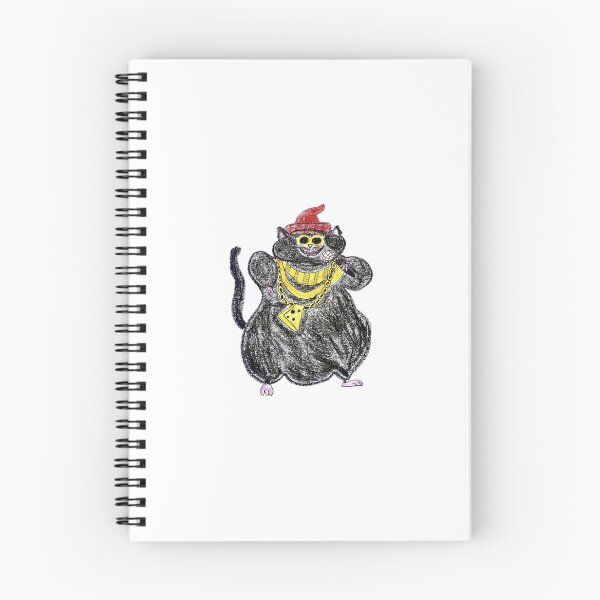 Item preview, Funny Rap Cat Crayon Drawing designed and sold by MagicYana.