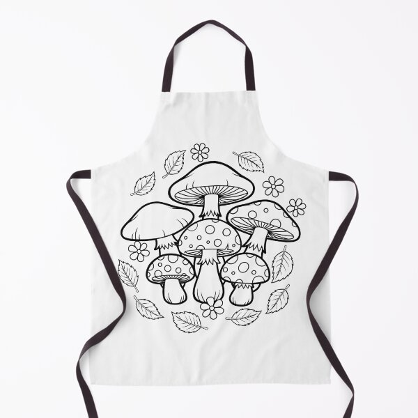 Item preview, Whimsical Mushroom Forest Illustration designed and sold by ArtPer-design.