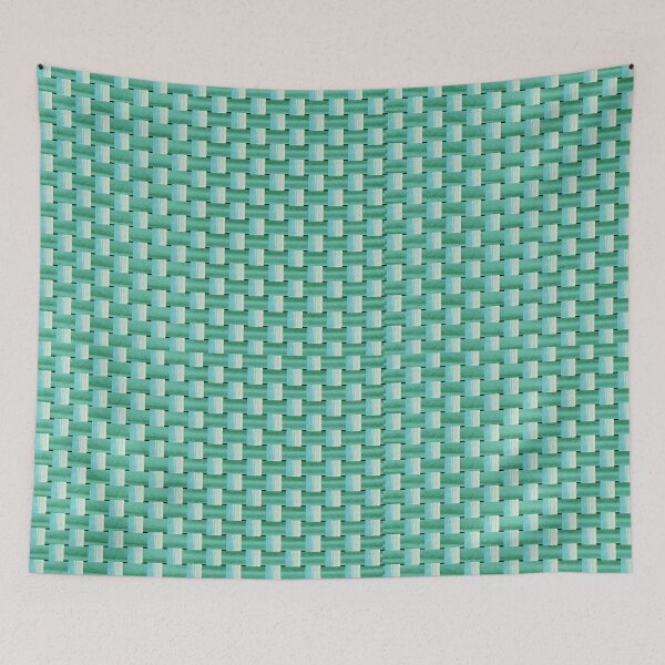 Item preview, Turquoise Woven Pattern Texture designed and sold by inspiration3.