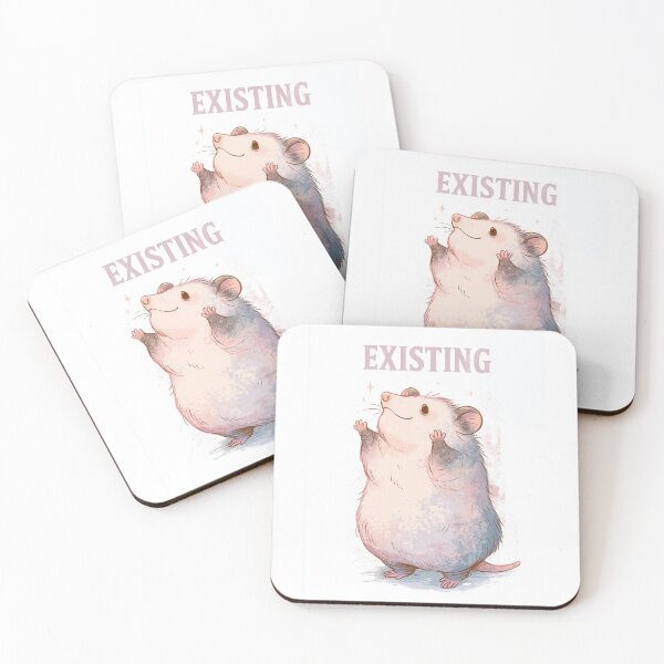Item preview, Tiny Dumpster Philosopher Possum designed and sold by SignumShop.