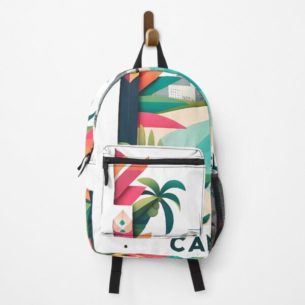 Item preview, Cancun Mexico Travel Poster - Abstract Tropical Island Beach Art designed and sold by OzzFrequency.