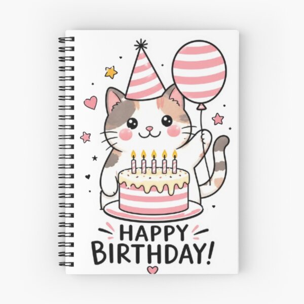 Item preview, Happy Birthday Cat  designed and sold by Snurly.