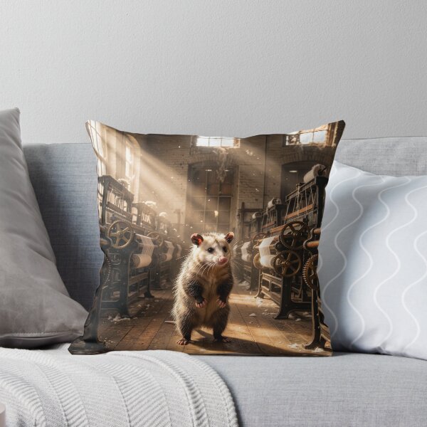 Item preview, Opossum Cotton Mill Girl designed and sold by Tridentulus.
