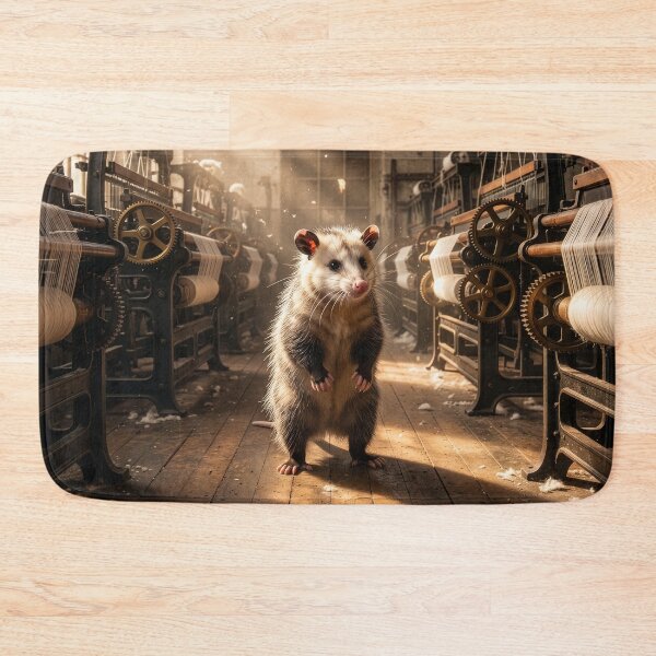 Item preview, Opossum Cotton Mill Girl designed and sold by Tridentulus.
