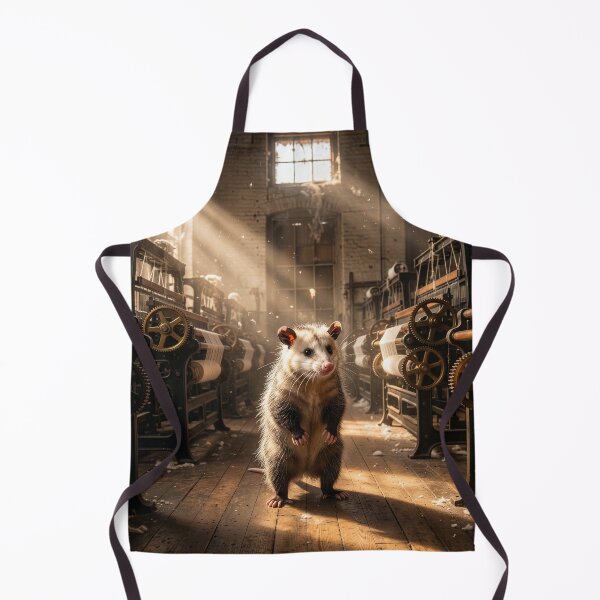 Item preview, Opossum Cotton Mill Girl designed and sold by Tridentulus.