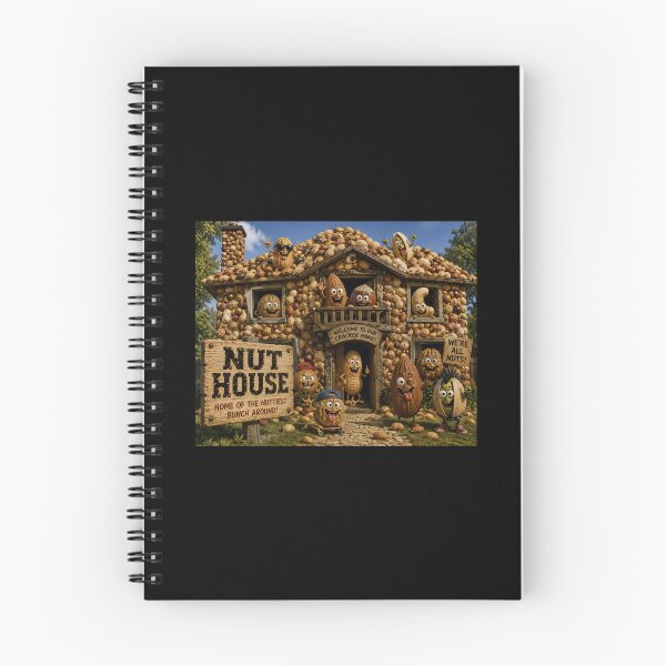 Item preview, Nut House Home of the Nuttiest Bunch designed and sold by Hornace88studio.