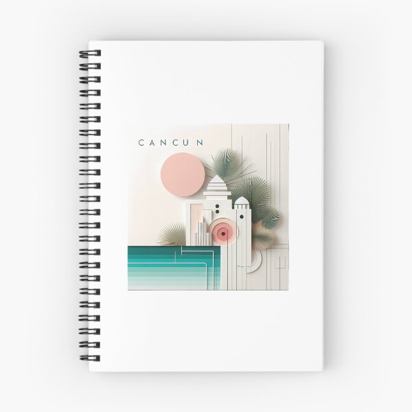 Item preview, Cancun Mexico Travel Poster - Abstract Tropical Island Beach Art designed and sold by OzzFrequency.