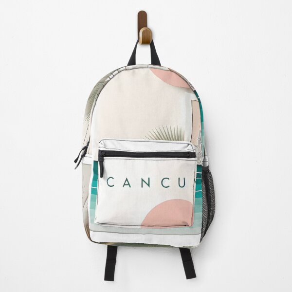 Item preview, Cancun Mexico Travel Poster - Abstract Tropical Island Beach Art designed and sold by OzzFrequency.
