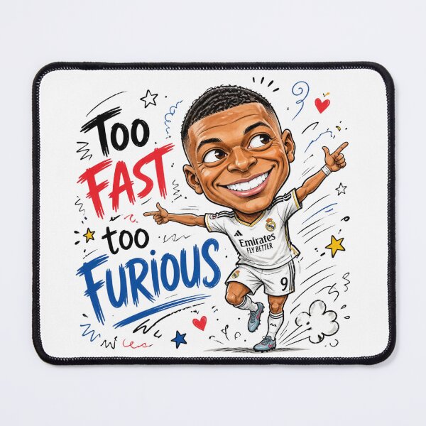 Item preview, Kylian Mbappe memes football designed and sold by Dalila Cartoon.