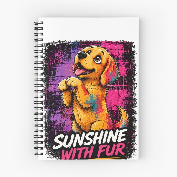 Item preview, Sunshine With Fur Golden Retriever Dog Shirt designed and sold by PINK FREE.
