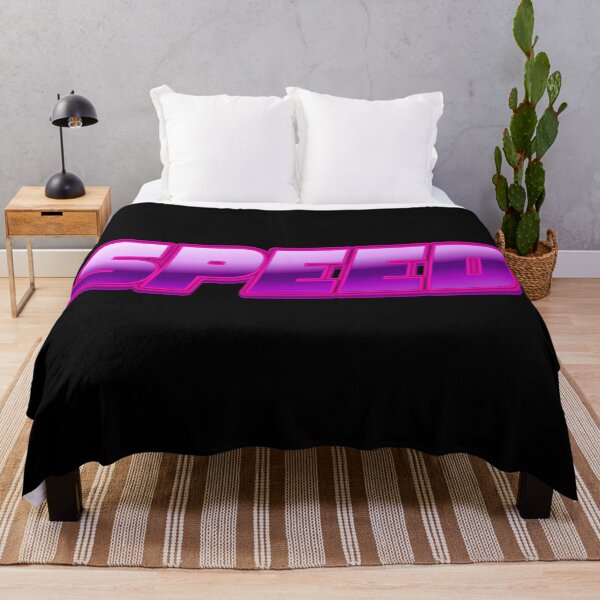 Item preview, Speed Metallic Pink and Purple Typography designed and sold by Khadigadesings.
