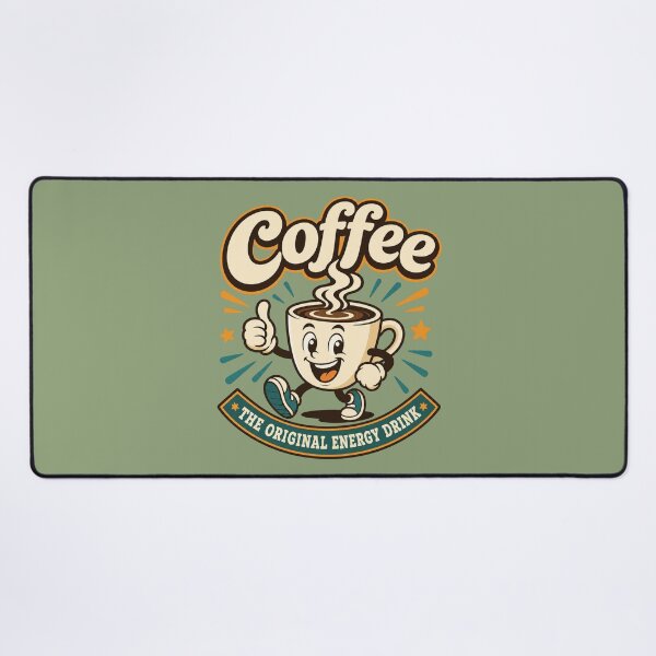 Item preview, Coffee The Original Energy Drink - Retro Coffee Lover designed and sold by Graphic Vibe Designs.