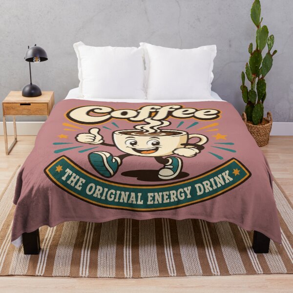Item preview, Coffee The Original Energy Drink - Retro Coffee Lover designed and sold by Graphic Vibe Designs.