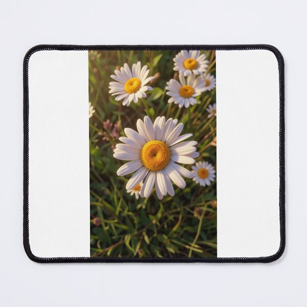 Item preview, Golden Hour Daisy Flowers Aesthetic Photography designed and sold by Nature Moments.